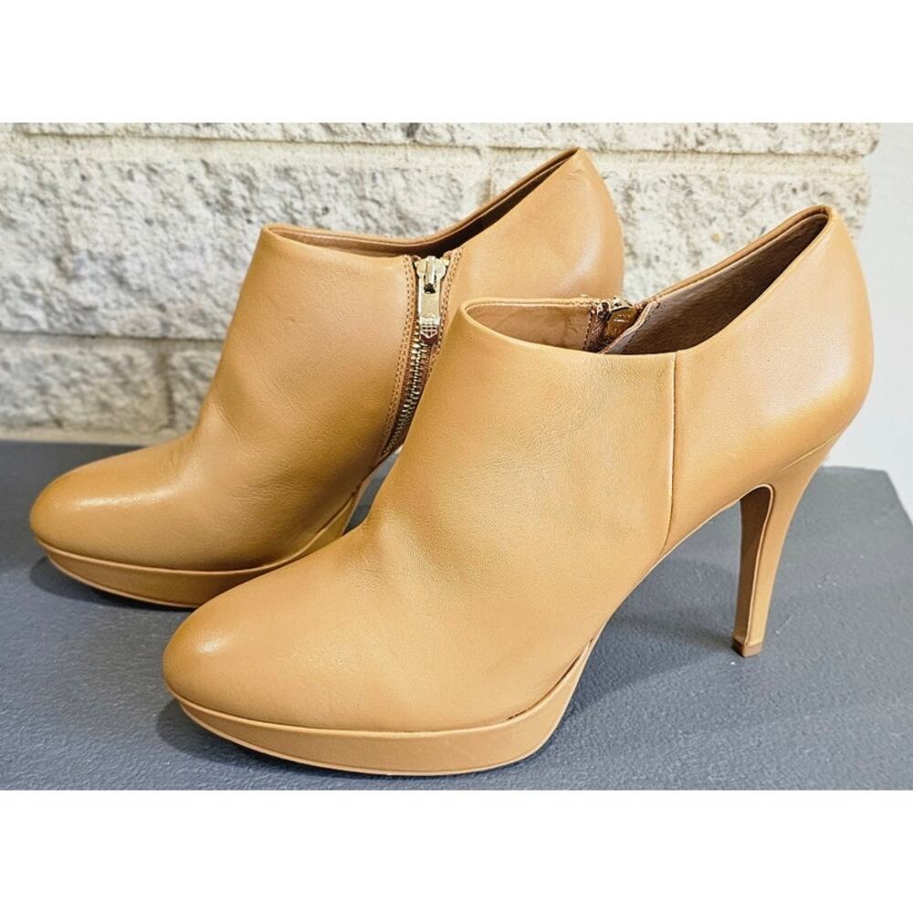 Vince Camuto Elvin Platform Stiletto Heel Boots, Ankle, Leather, New, Sz 10 - Picture 6 of 15